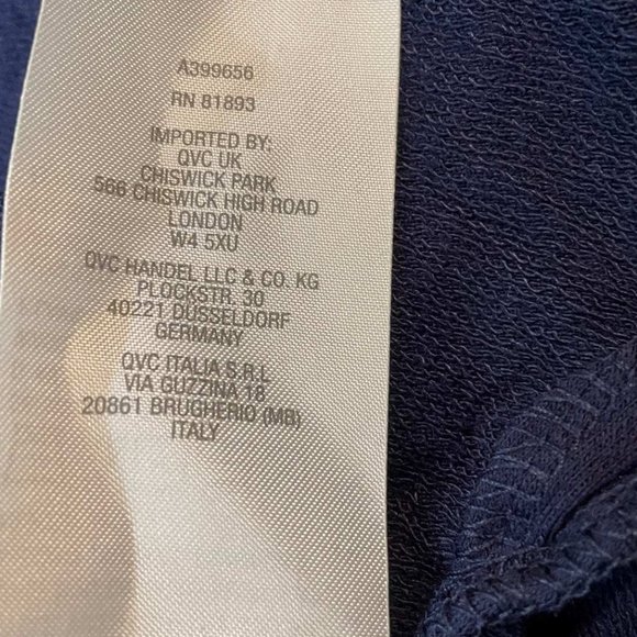 Susan Graver Weekend Regular Jersey Knit Relaxed Cardigan MEDIUM (909) - Picture 7 of 8